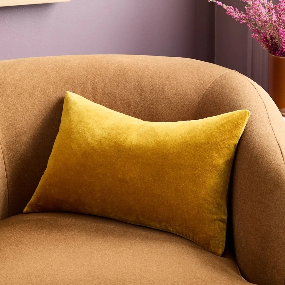 Quince Set Of Mustard Yellow Pillow Covers